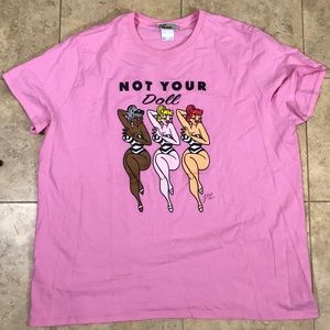 Vixen by Micheline Pitt “Not Your Doll” shirt